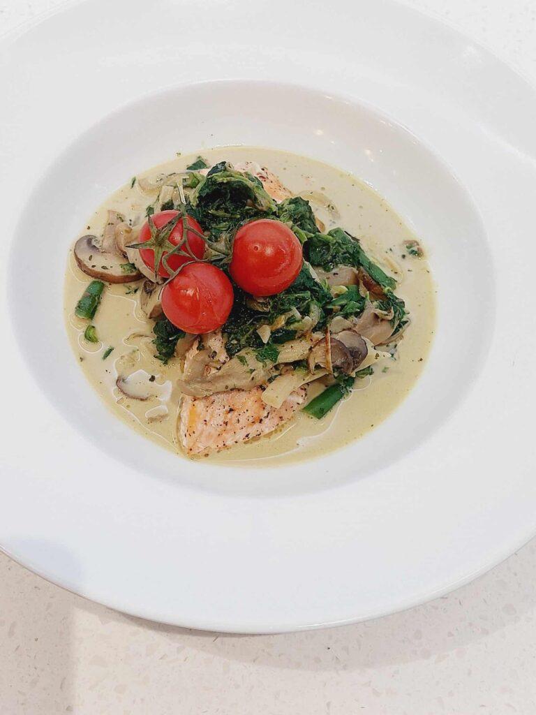 Salmon Florentine