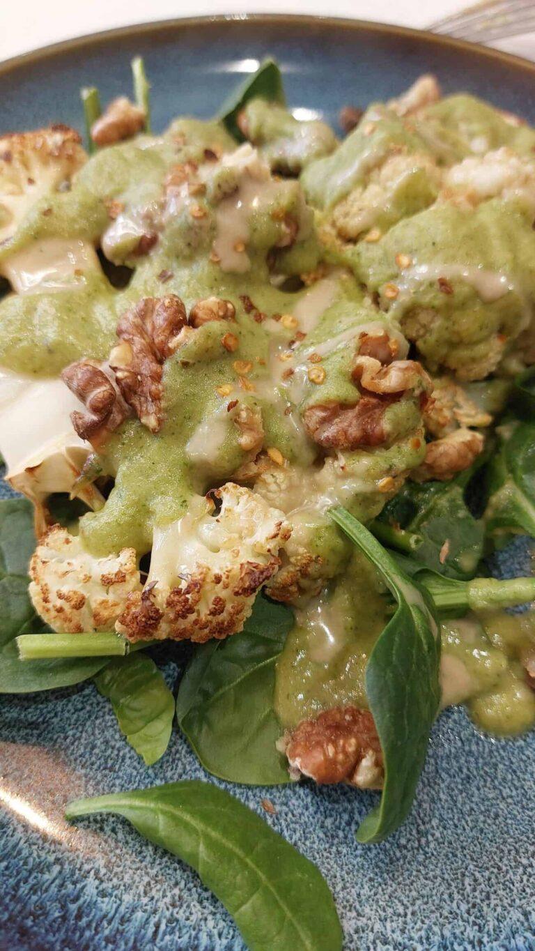 Roasted Cauliflower with broccoli
